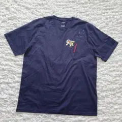 未使用　グラニフ×おさるのジョージ　Tシャツ　XL ネイビー