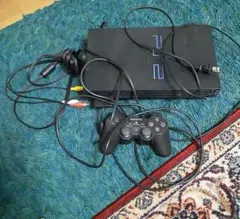PlayStation 2 本体とコントローラー