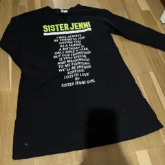SISTER JENNI ブラック Tシャツ　ワンピース