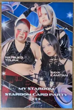 【非売品】スターダム　STARDOM　上谷沙弥　ポストカード　FC限定抽選会