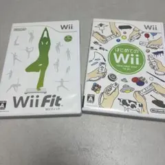 wii ソフト　wii fit はじめてのwii