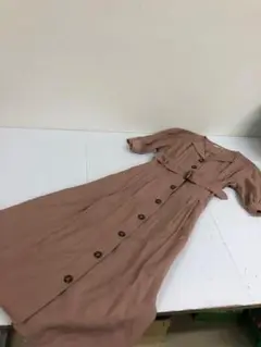 TORTE★ロングスカートワンピース　半袖シャツワンピース★レディース　Mサイズ