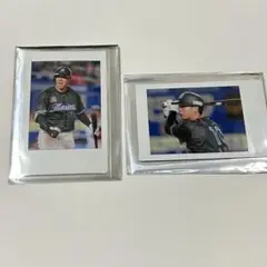 千葉ロッテマリーンズ 10上田選手BSWシークレットチェキ2枚セット