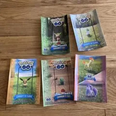 ポケモンGO ステッカー 5枚セット