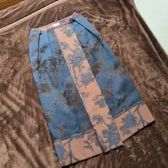 定価11万 DRIES VAN NOTENドリスヴァンノッテン巻スカート 唐草