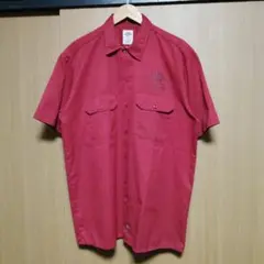 2015年ごろ FIREBALL × DICKIES 半袖ワークシャツ