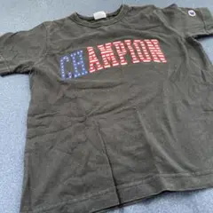 Champion Tシャツ サイズ140 アメリカ国旗風