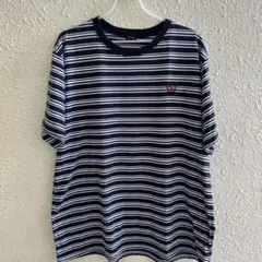マルチボーダーＴシャツ　Royalcy ビッグサイズ