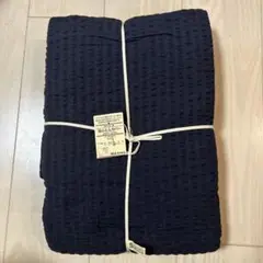 ❤️無印良品❤️掛け布団カバー❤️S ❤️ネイビー