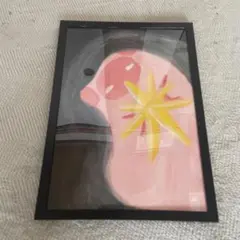 【ベール】 イラスト オリジナル 絵画 手描き アクリルガッシュ 紙