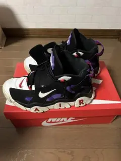 NIKE エアスニーカー ブラック/パープル