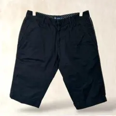 プラスワン　ライトオン　ハーフパンツ【S】ブラック黒　カジュアル　アウトドア　夏