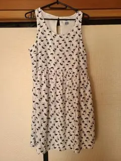 OLD NAVY レディースワンピース 膝丈　ホワイト