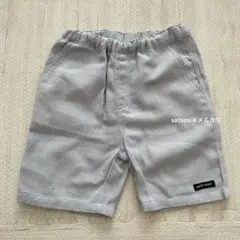 petit main ハーフパンツ　無地　100 ②