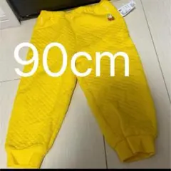 ミッフィー キルティングパンツ 90cm イエロー