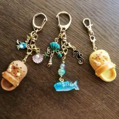 ②海洋モチーフチャームセット