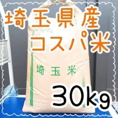 格安出品!埼玉県産 家計お助け コスパ米 複数原料米 白米30kg 精米料込み