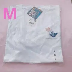 GU 鬼滅の刃　胡蝶しのぶ　コラボ　Tシャツ　蝶 レディースM