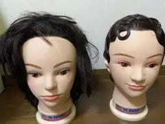 【バラ売り可】美容師 国家試験 ウィッグ ワインディング オールウェーブ