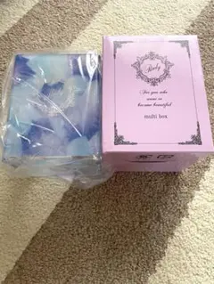 rady アイリスフラワー マルチBOX ブルー