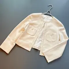 美品　アナイ ライトスラブクルージャケット　ジャケット　金ボタン　セレモニー