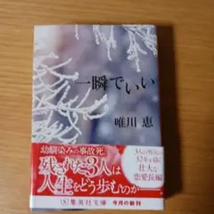 一瞬でいい
