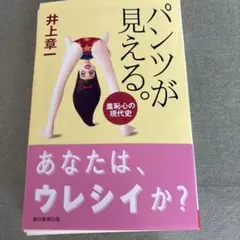 パンツが見える。 : 羞恥心の現代史