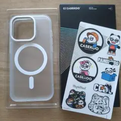 CASEKOO iPhone 15 Pro ケース ホワイト