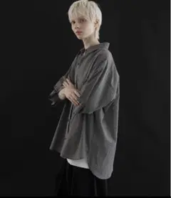 【remer】loose regular collar over shirt