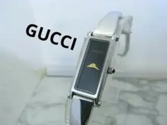 美品 GUCCI グッチ 1500L ブラック文字盤 レディース ウォッチ