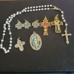 ロザリオ　クロス　メダイ　セット
