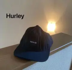 美品　Hurley キャップ　ブラック　帽子　フリーサイズ