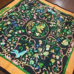 97S 超美品 エルメス HERMES スカーフ シルク100% 花柄