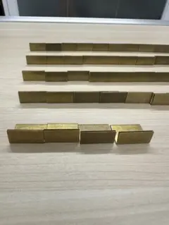 【34個セット】真鍮カードスタンド レギュラー