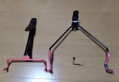 ミノウラ★自転車ディスプレイスタンド★折り畳み型フック★おまけハンガー付