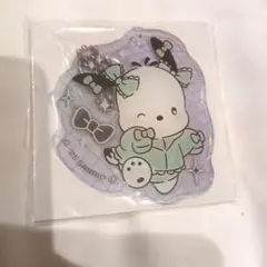サンリオ アクリルキーホルダー カラフルジャージ ミニ　ポチャッコ