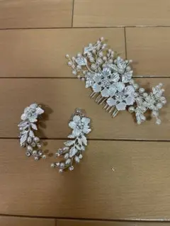 ヘアアクセサリー　ピアス