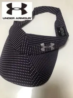 UNDER ARMOUR サンバイザー ネイビー/パープル