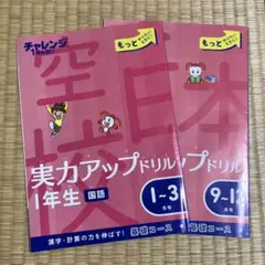 実力アップドリル 1年生 国語・算数セット