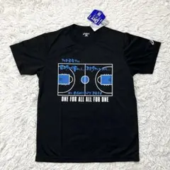 未使用品◆ASICS バスケットボールフェスティバルTシャツ　黒　L