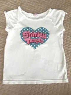 Shirley Temple ハートロゴトップス　Tシャツ