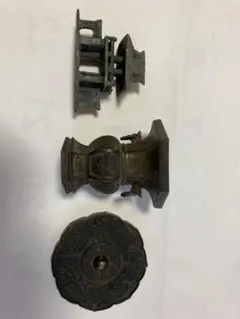 文鎮,古銅製小置物,細工,古美術品。