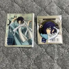 薄桜鬼　斎藤一　15周年ポップアップショップ　缶バッジ　アクリルカード