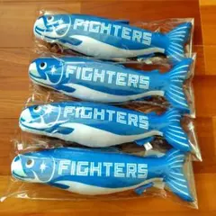 【新品未使用品】日ハム　応援　しゃけまる　4本セット