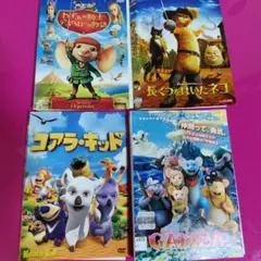 アニメDVDセット 4枚 日本語版