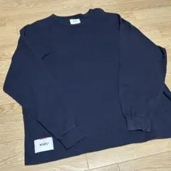 Wtaps ロンT スウェット 長袖カットソー ネイビー DT/SOD サイズ2