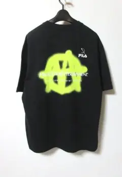 MAGIC STICK マジックスティック FILA フィラ 刺繍ロゴ Tシャツ
