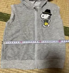 スヌーピー　パーカー　ベスト　キッズ　ベビー
