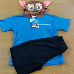 W☆新品☆パウ・パトロール☆なりきりパジャマ☆サイズ１３０ｃｍ☆半袖・半パンツ☆