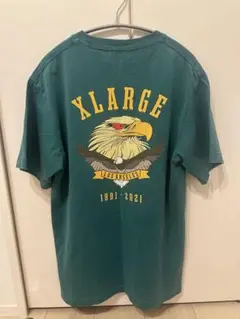 XLARGE 半袖Tシャツ Sサイズ　緑 イーグル
